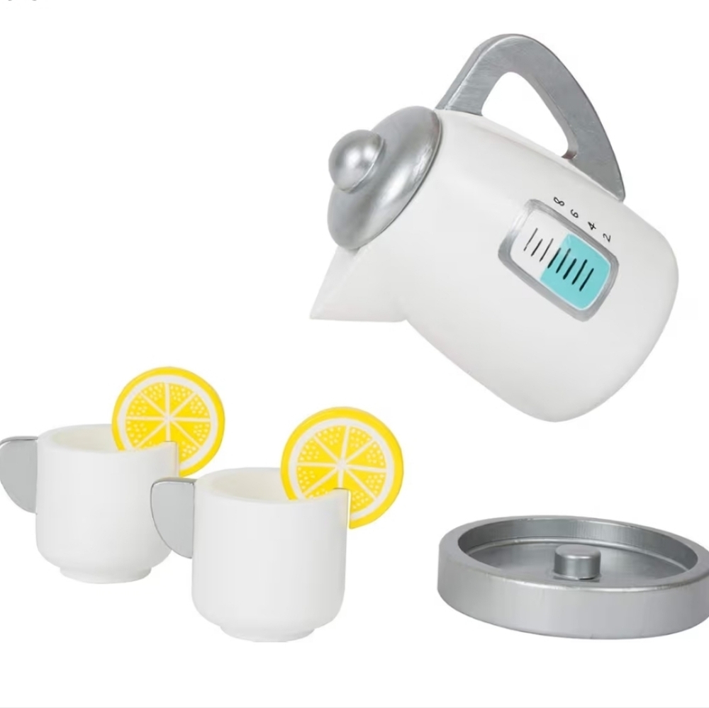Small Foot Wooden Tea Kettle Set for Kids